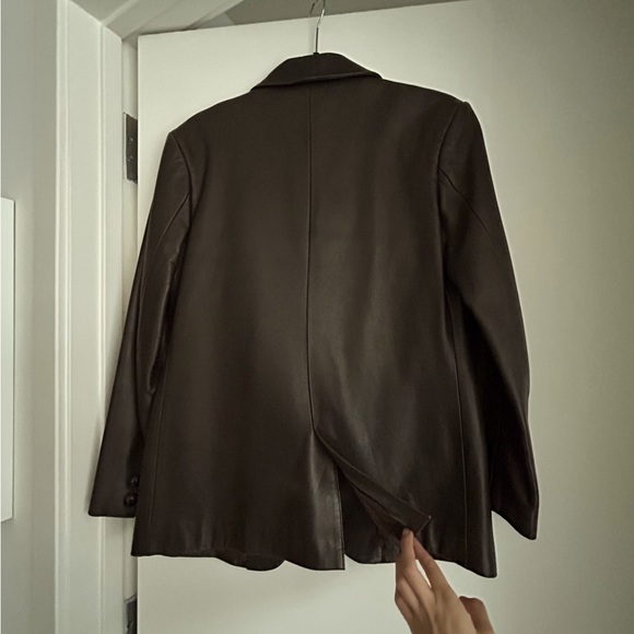 Vintage Pellacci Brown Leather Jacket - Picture 2 of 10